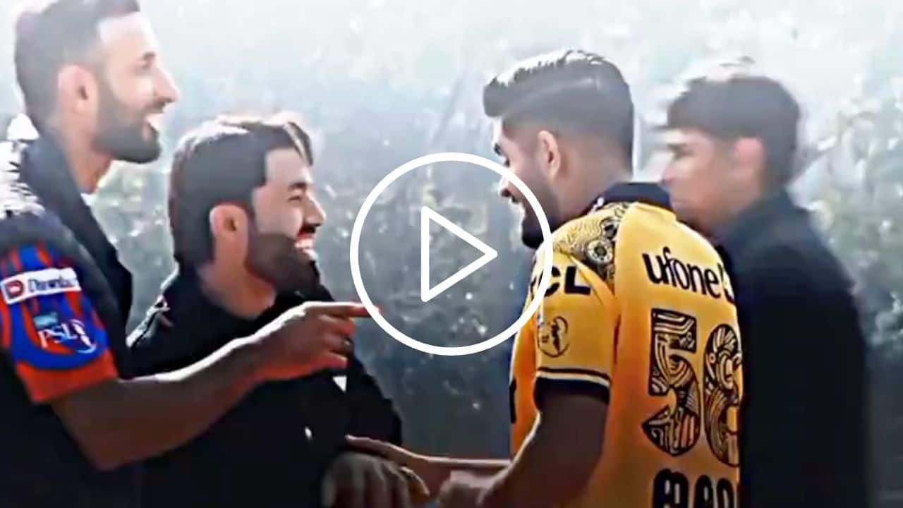 [Watch] 'Aapki Shadi Kab Hori Hai?' - Rizwan Embarrasses Babar Azam At PSL Trophy Launch